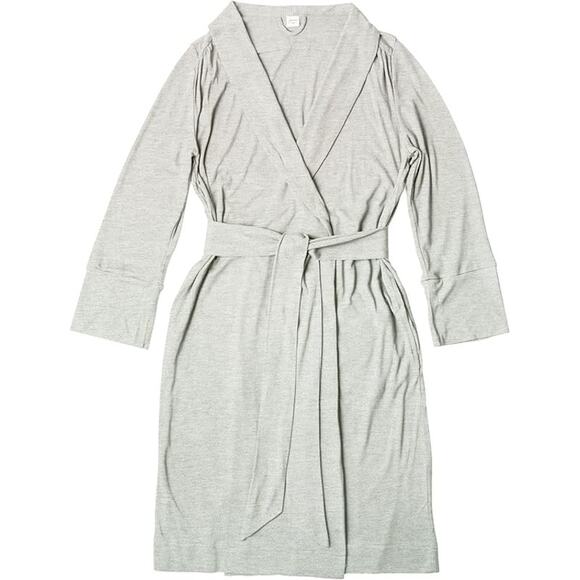 goumi  Bamboo Organic Cotton Womens Robe Gray NWT XL-XXL - Picture 1 of 1